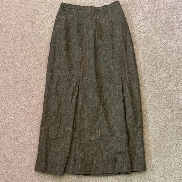 Paul costelloe dressage maxi tweed wool skirt - Picture 1 of 3
